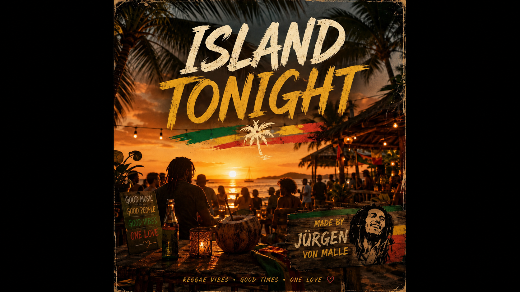 Island Tonight cover by Jürgen von Malle